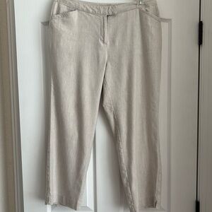 J. Jill Linen Crops - size 12